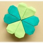 折り紙で四葉のクローバーの簡単な折り方・作り方！