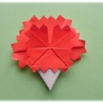 折り紙「カーネーション」平面でもリアルで本格的な折り方・作り方！
