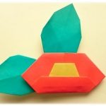 折り紙「椿（つばき）」の簡単な折り方！お正月の飾りにもどうぞ！