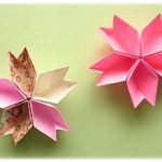 折り紙で器にもなる桜（さくら）の立体的で簡単な折り方・作り方！