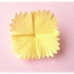 折り紙「たんぽぽ」の簡単な折り方・作り方！幼稚園児でもOK！　