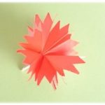 折り紙で立体「カーネーション」の簡単な折り方・作り方！