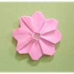 折り紙で秋の花「コスモス」の折り方・作り方！
