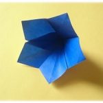 折り紙で「桔梗（ききょう）」の折り方！2枚で簡単な作り方！