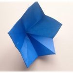 折り紙「桔梗（ききょう）」の簡単な折り方！1枚の五角形で作ります